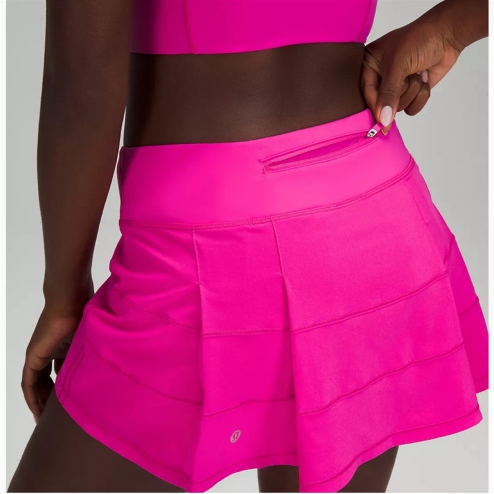 Lululemon Pace Rival Skirt Regular * Sonic pink - Picture 4 of 5